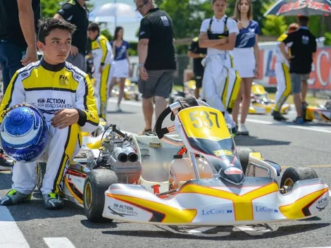 El promisorio Nico Pino saltará del karting a los autos de Formula en exigente gira por Europa y Asia