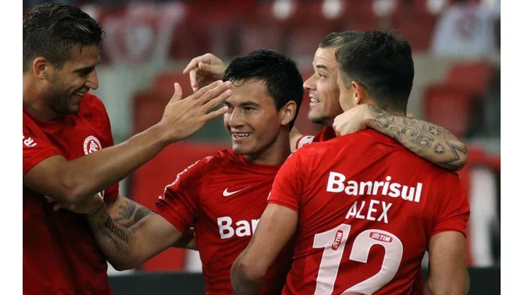 Charles y su ex socio D'Alessandro en Inter.