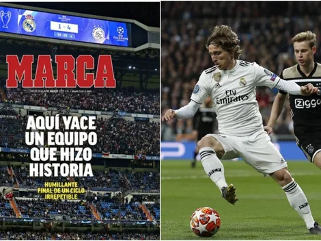 Marca decreta la muerte de Real Madrid: "Aquí yace un equipo que hizo historia"