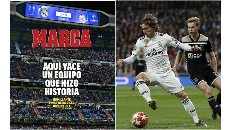 El principal diario deportivo español hizo añicos al Real Madrid