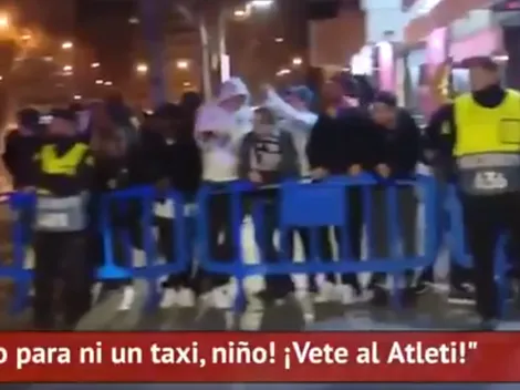 Hinchas del Real Madrid hacen pebre a Courtois