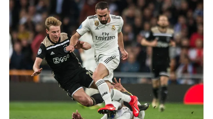 Carvajal hoy frente Ajax