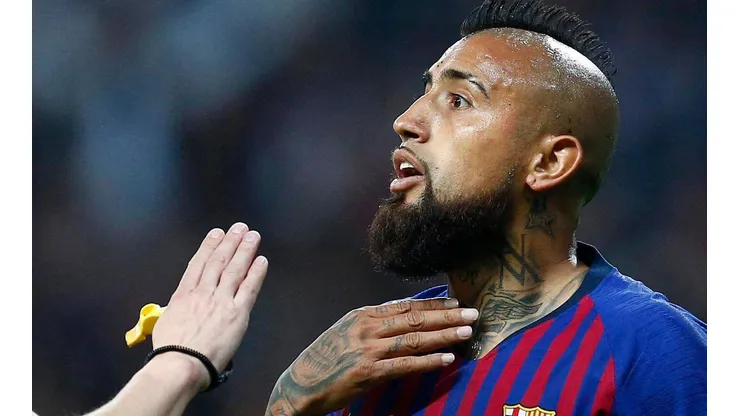 Vidal suma cuatro ligas en Juventus, tres en Bayern y ahora va por su primera en Barcelona