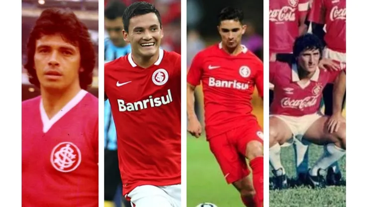 Los jugadores chilenos en el Inter de Porto Alegre