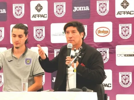 Iván Zamorano dio charla motivacional al plantel de Deportes Concepción