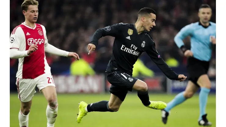 La ida entre Ajax y Real Madrid terminó 1-2.