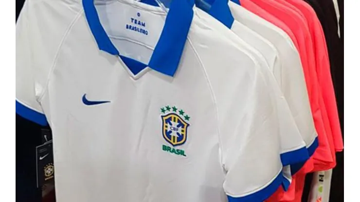 Brasil tendrá una camiseta blanca con azul en la Copa América