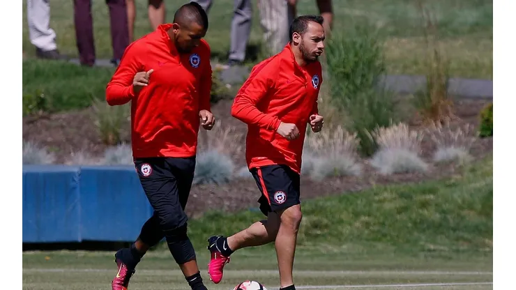 Vial y Díaz coincidieron en la Copa América del 2015