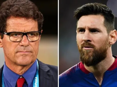 Fabio Capello: "Messi es el único genio del fútbol mundial"