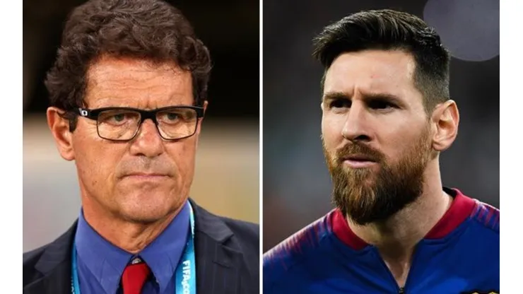 Fabio Capello: "Messi es el único genio del fútbol mundial"