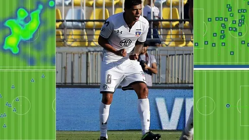 Los números del nuevo Pavez: súper recuperador, asistente y goleador albo