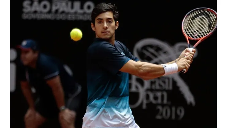 Garín no pudo en la final del Brasil Open.