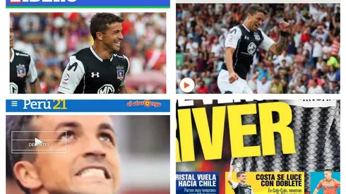 Costamanía: Locura en Perú por el doblete del jugador de Colo Colo