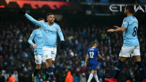 Manchester City v Everton FC - Premier League - during the Premier League match between Manchester City and Everton FC at Etihad Stadium on December 15, 2018 in Manchester, United Kingdom. - Not Released (NR) EDITORIAL USE ONLY. No use with unauthorized audio, video, data, fixture lists, club/league logos or