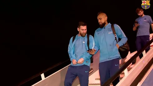 Messi fue figura en El Clásico, Vidal jugó los últimos 20'