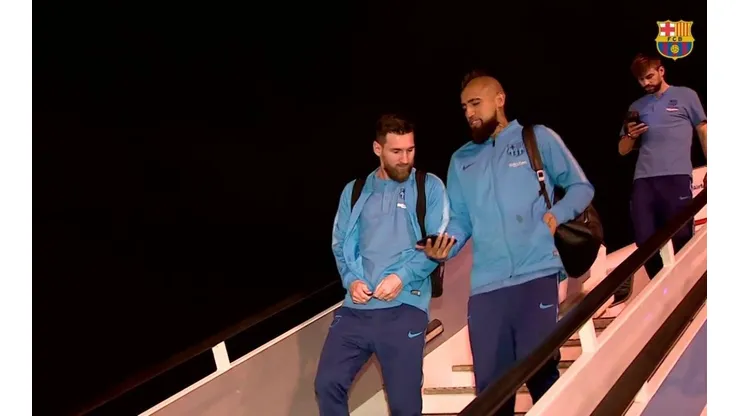 Messi fue figura en El Clásico, Vidal jugó los últimos 20'