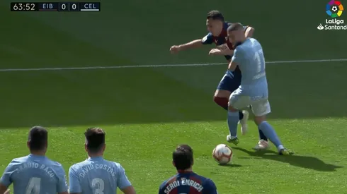 Una falta que obligó la intervención de la tecnología