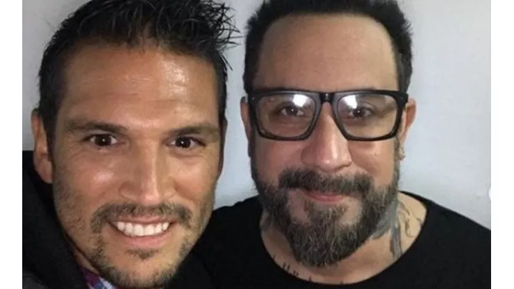 Al Chico Mark se le vio feliz con los integrantes de los BSB