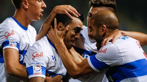 Puch celebrando el golazo que anotó