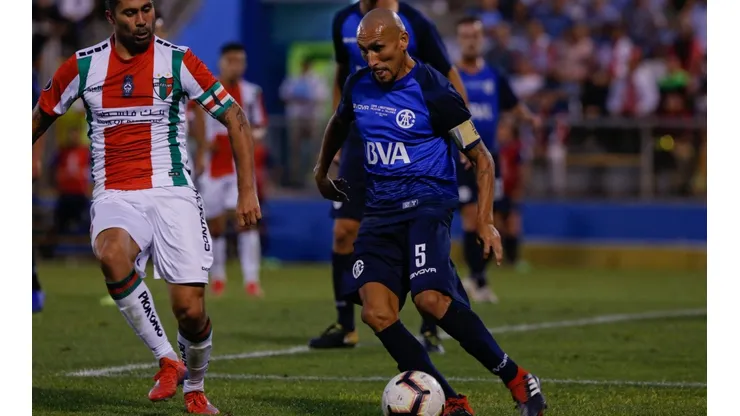 El último partido en la extensa carrera de Guiñazú, fue en Chile
