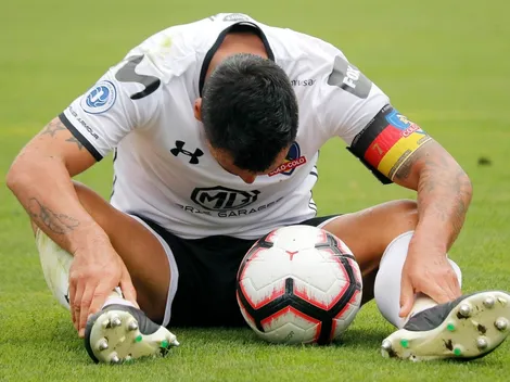 Malas noticias: Colo Colo vuelve a quedarse sin Esteban Paredes