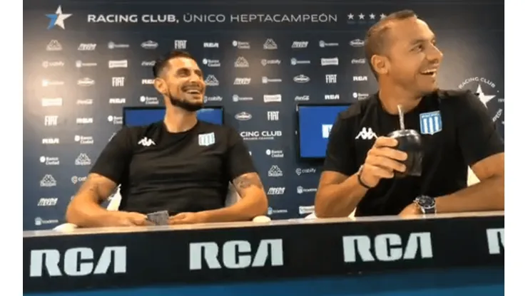 Arias y Díaz se tomaron con humor las preguntas