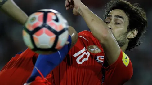 Jorge Valdivia no actúa por la Roja desde octubre de 2017