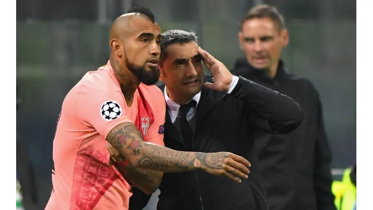Vidal no estará en el once contra el Real Madrid
