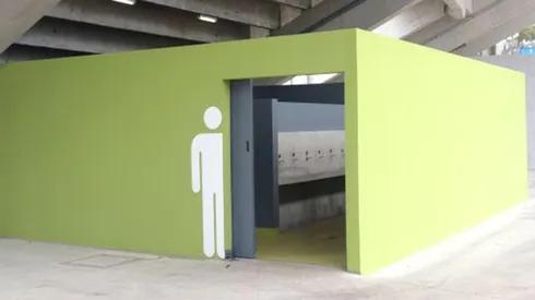 Hay filtraciones en los baños de Wanderers