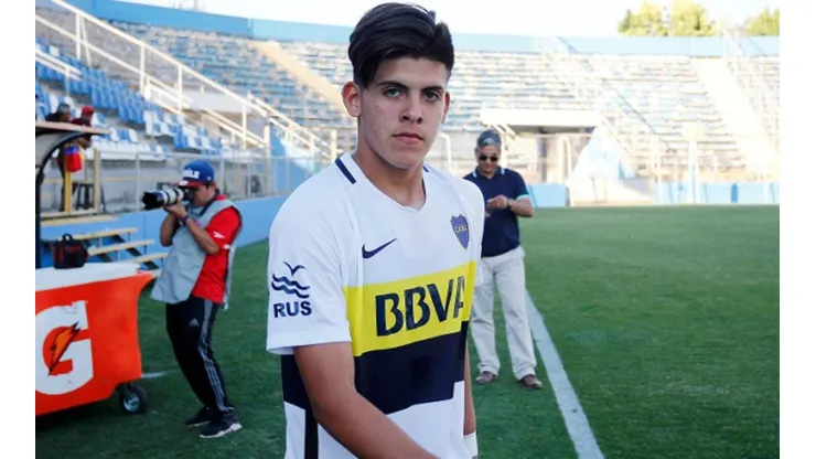 Brandon Cortés, la promesa chilena de Boca.