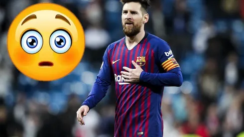 Messi, bien equipado.