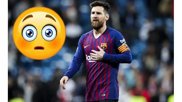 Messi, bien equipado.