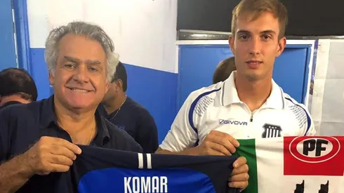 La camiseta personalizada que regaló el Tino.