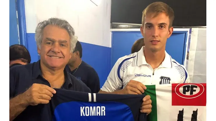 La camiseta personalizada que regaló el Tino.