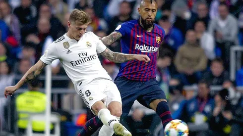 Vidal ante Real Madrid a mitad de semana.