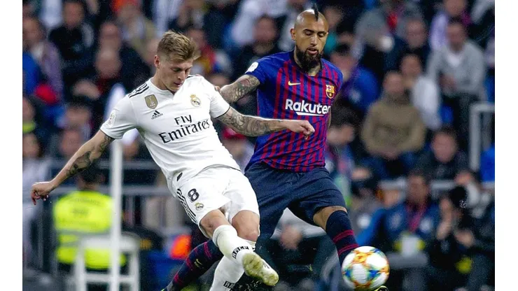 Vidal ante Real Madrid a mitad de semana.