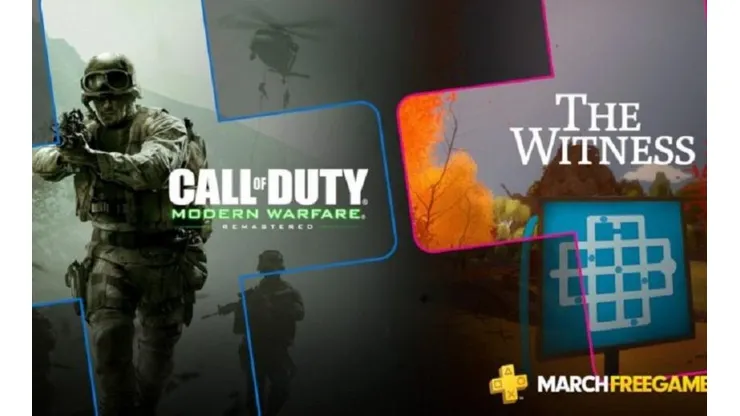 Call of Duty: Modern Warfare Remastered en los juegos gratis de marzo en PlayStation Plus