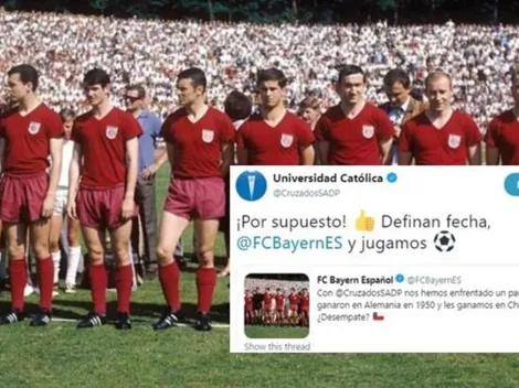 Bayern Múnich desafía a Universidad Católica a un amistoso