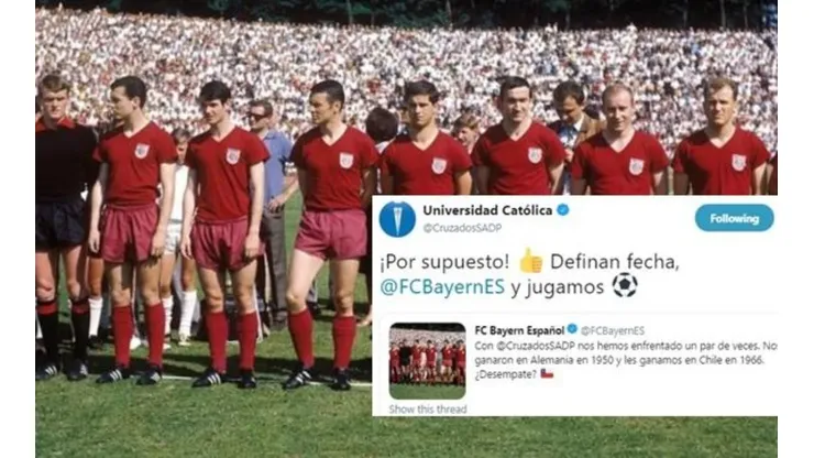 Bayern Múnich desafía a un partido amistoso a Universidad Católica