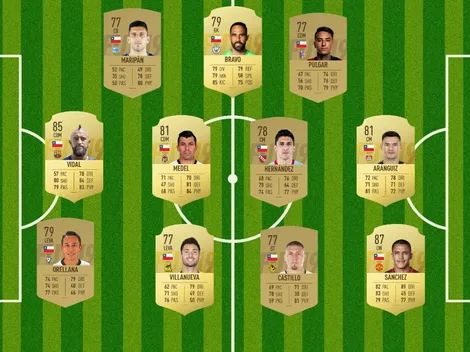 Ojo Rueda: Así sería el mejor 11 titular de Chile según FIFA 19