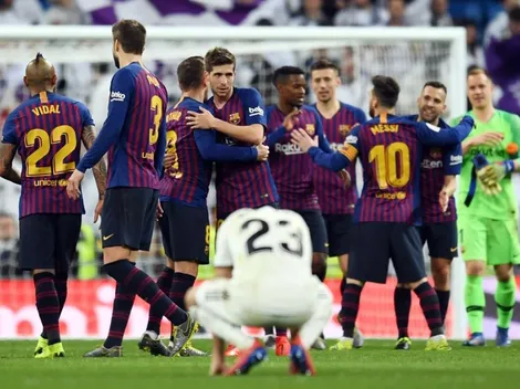 Vidal entró a los 77': Barça goleó al Real y es finalista de la Copa del Rey