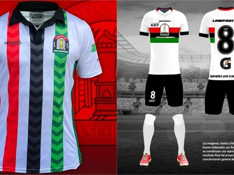 Insólito: los dos Lota Schwager usarán la misma camiseta, pero con las rayas cambiadas