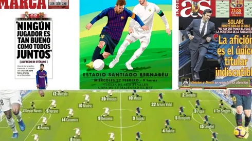 El Clásico monopolizó la prensa deportiva en España