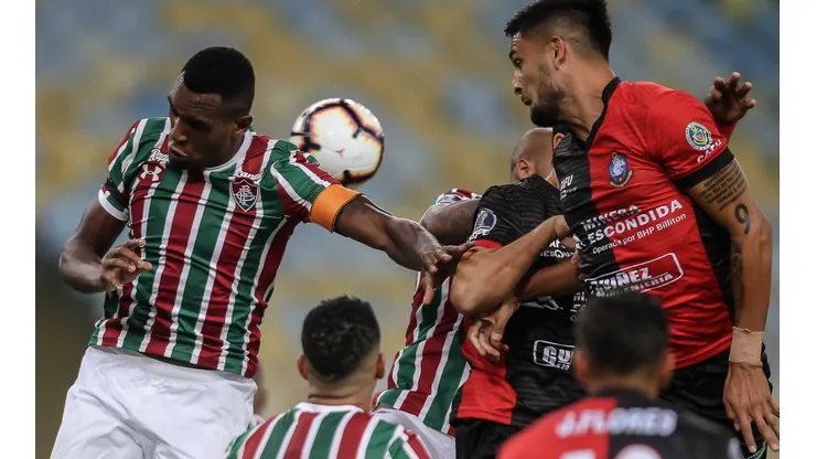 Copa Sudamericana: Fluminense vs Antofagasta - RIO DE JANEIRO, RJ - 26.02.2019 - FLUMINENSE-ANTOFOGASTA - Digao, do Fluminense, durante partida valida pela primeira fase da Copa Sulamericana, realizada no estadio do Maracana, na cidade do Rio de Janeiro, na noite desta terca-feira(26). Foto: Marcelo Goncalves/Photo Premium/Lancepress!
