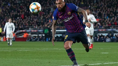 Vidal lucha por la titularidad ante Real Madrid