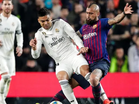 Formaciones para el derbi: Arturo Vidal es duda en el Barça contra Real Madrid