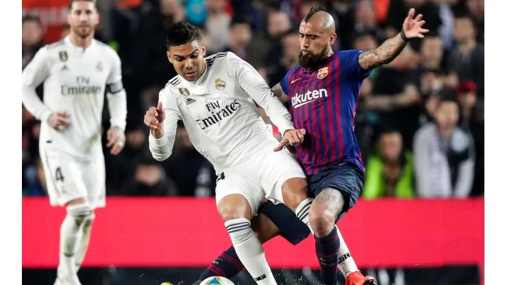 Sergi Roberto o Arturo Vidal: una de las dudas de Valverde para el derbi.