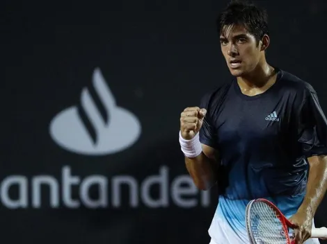 Garín venció a Sousa y se metió en octavos del ATP de Sao Paulo