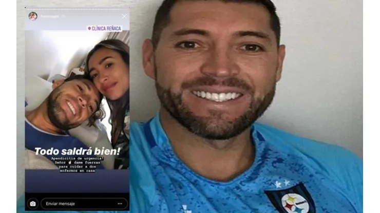 Pepe Rojas tuvo que ser operado de urgencia por apendicitis