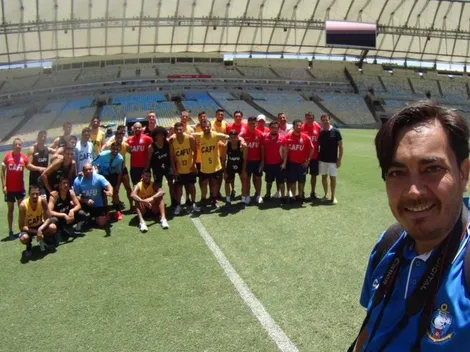 Antofagasta ya reconoció el césped del mítico Maracaná